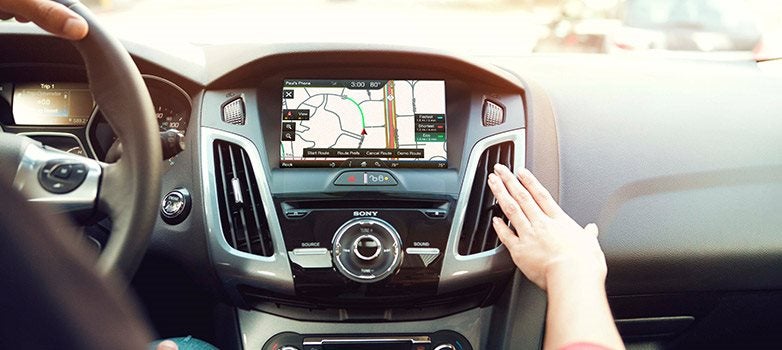 Ford SYNC3 Ford Dashboard equipped with SYNC3